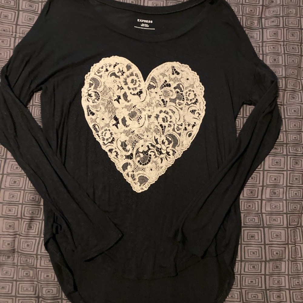 Express dolman graphic tee